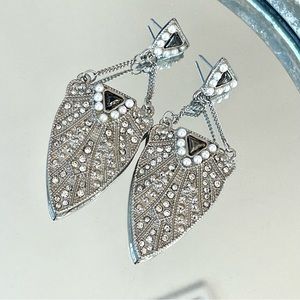 Silver Fabulous Drop Earrings